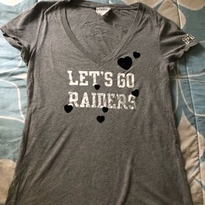Raiders PINK v neck